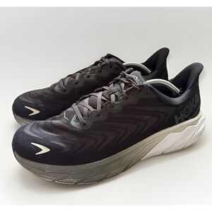 Hoka One One Arahi 6 Shoes Mens Size 12.5D Black Running Low Top Sneakers